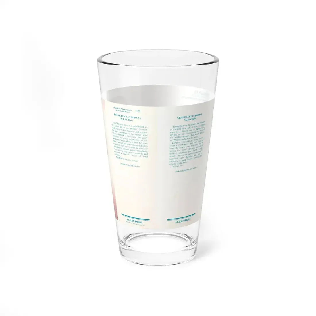 The Queen's Stairway by W.E.D. Ross, Dustjacket (Avalon Books, 1978) - Pint Glass 16oz - Go Mug Yourself