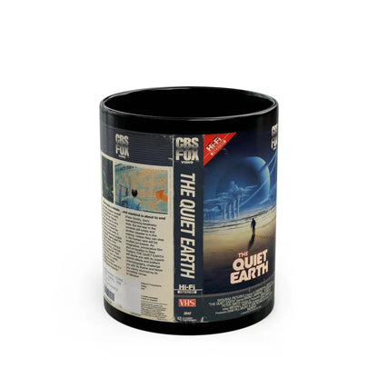 THE QUIET EARTH (VHS COVER) - Black Coffee Mug 11oz - Go Mug Yourself