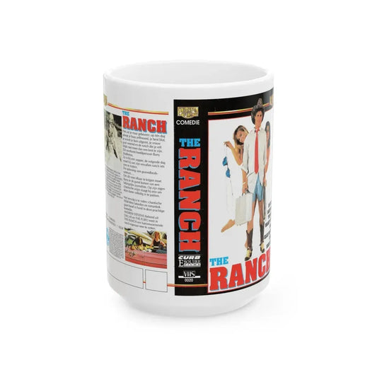 THE RANCH (VHS COVER) - White Coffee Mug 15oz - Go Mug Yourself