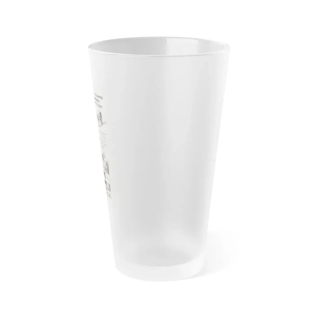 THE RAPE (AMOK) 1963 Movie Poster - Frosted Pint Glass 16oz - Go Mug Yourself