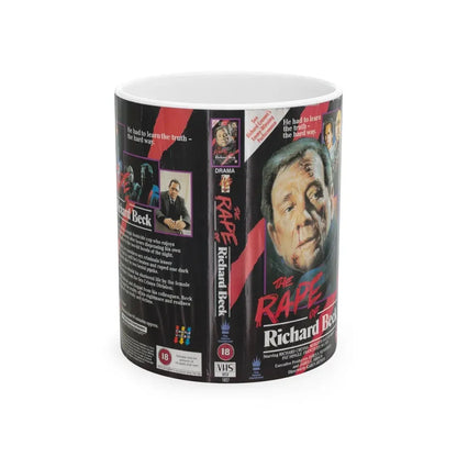 THE RAPE OF RICHARD BECK (VHS COVER) - White Coffee Mug 11oz - Go Mug Yourself