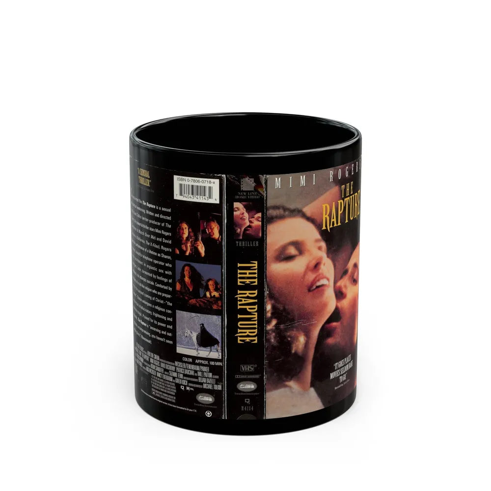 THE RAPTURE (VHS COVER) - Black Coffee Mug-11oz-Go Mug Yourself