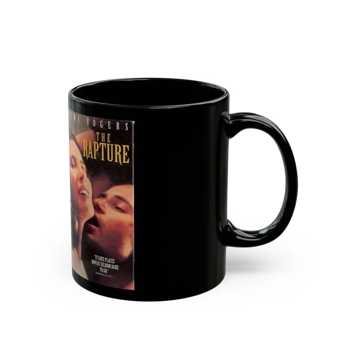 THE RAPTURE (VHS COVER) - Black Coffee Mug - Go Mug Yourself