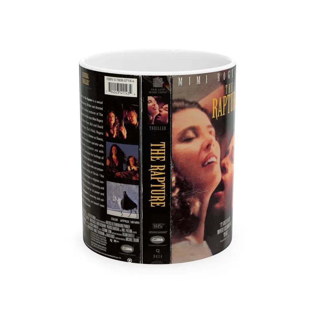THE RAPTURE (VHS COVER) - White Coffee Mug 11oz - Go Mug Yourself