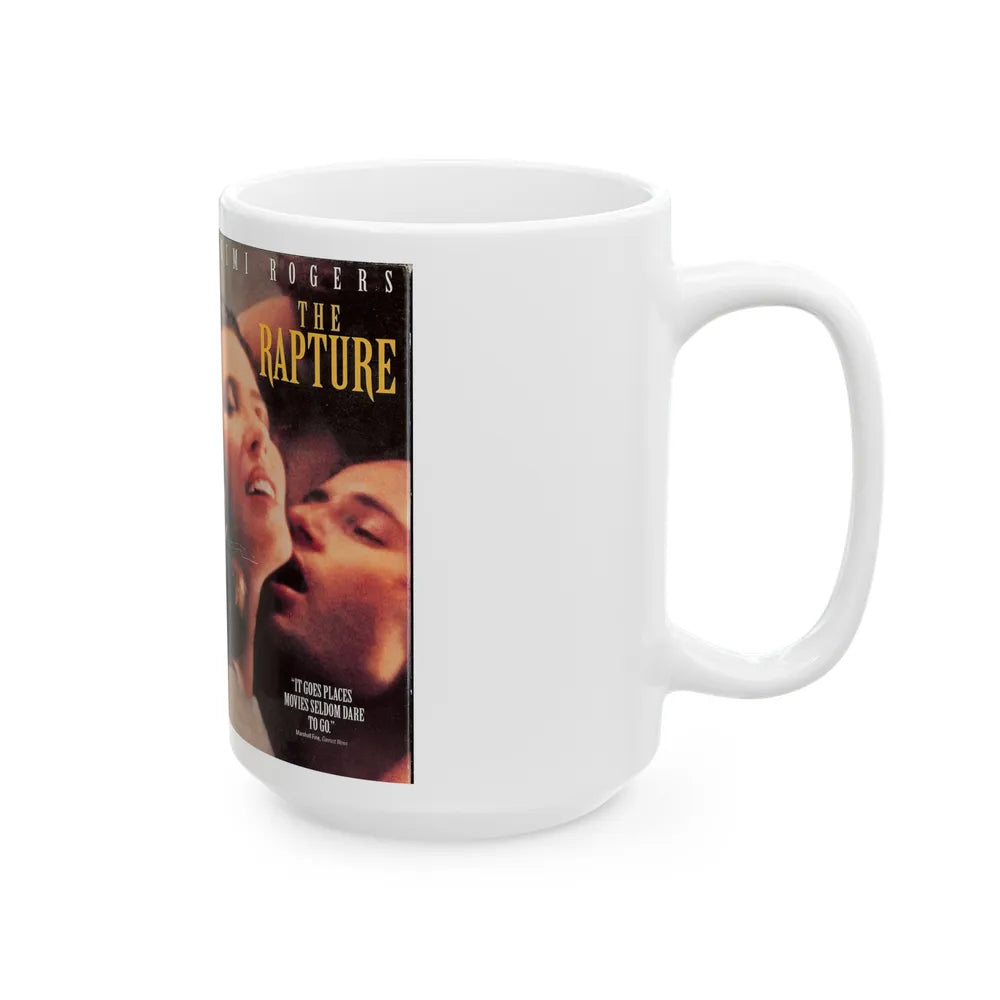 THE RAPTURE (VHS COVER) - White Coffee Mug-Go Mug Yourself