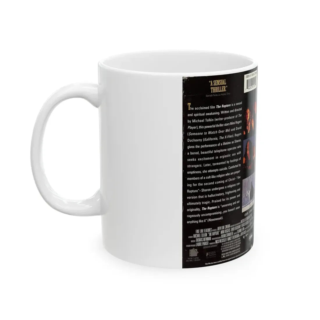 THE RAPTURE (VHS COVER) - White Coffee Mug - Go Mug Yourself