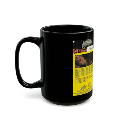 THE RATS ARE COMING THE WEREWOLVES ARE HERE MIDNIGHT VIDEO (VHS COVER) - Black Coffee Mug - Go Mug Yourself