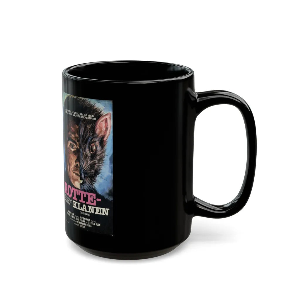 THE RATS (VHS COVER) - Black Coffee Mug-Go Mug Yourself