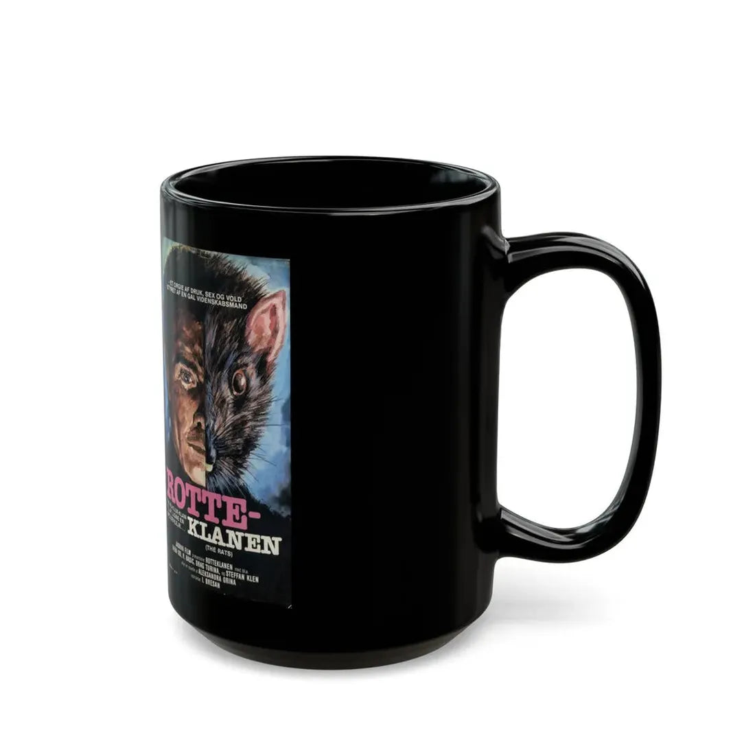 THE RATS (VHS COVER) - Black Coffee Mug - Go Mug Yourself