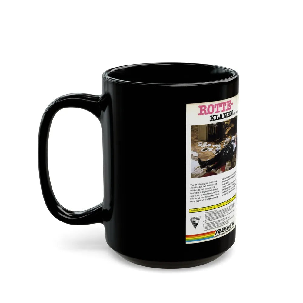 THE RATS (VHS COVER) - Black Coffee Mug-Go Mug Yourself