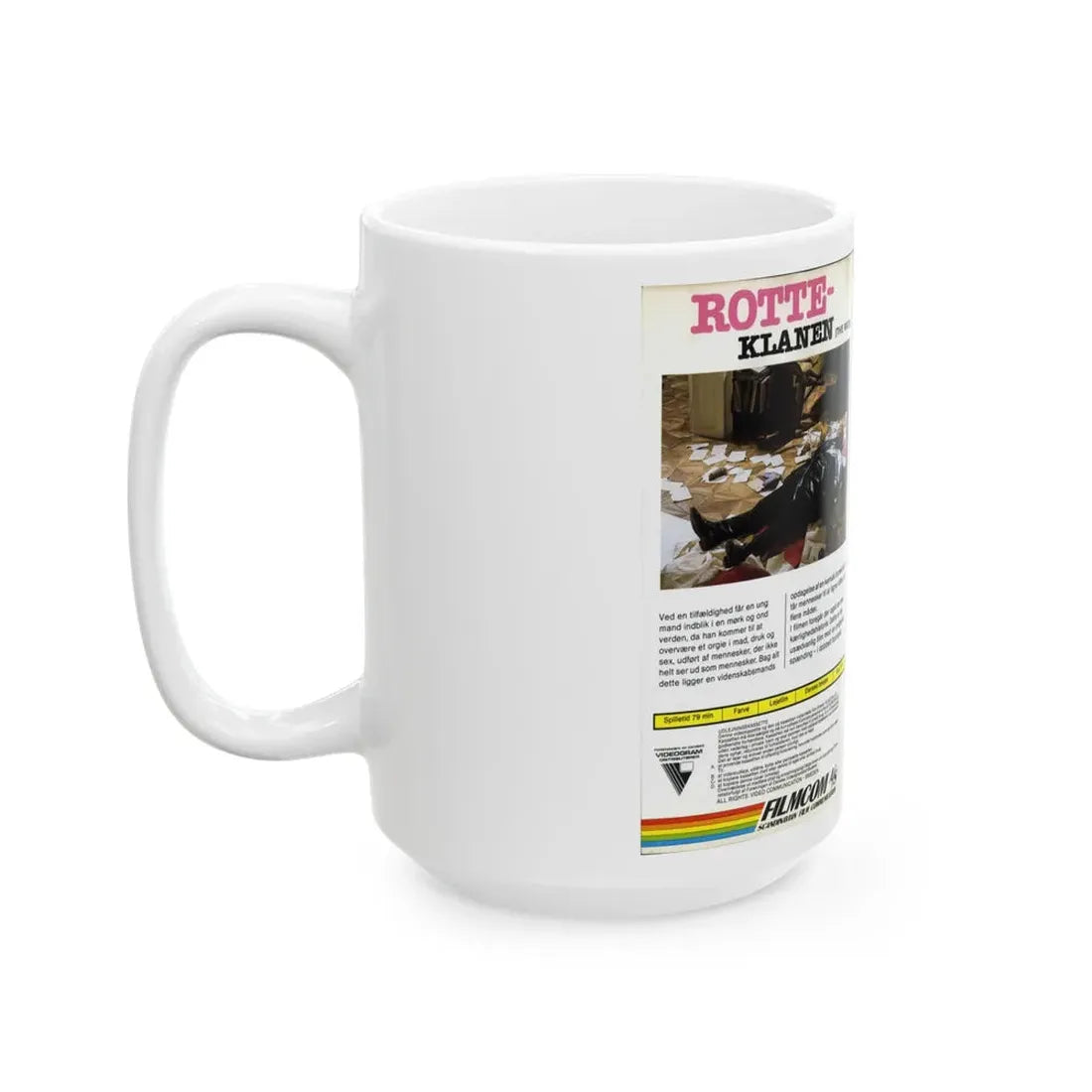 THE RATS (VHS COVER) - White Coffee Mug - Go Mug Yourself