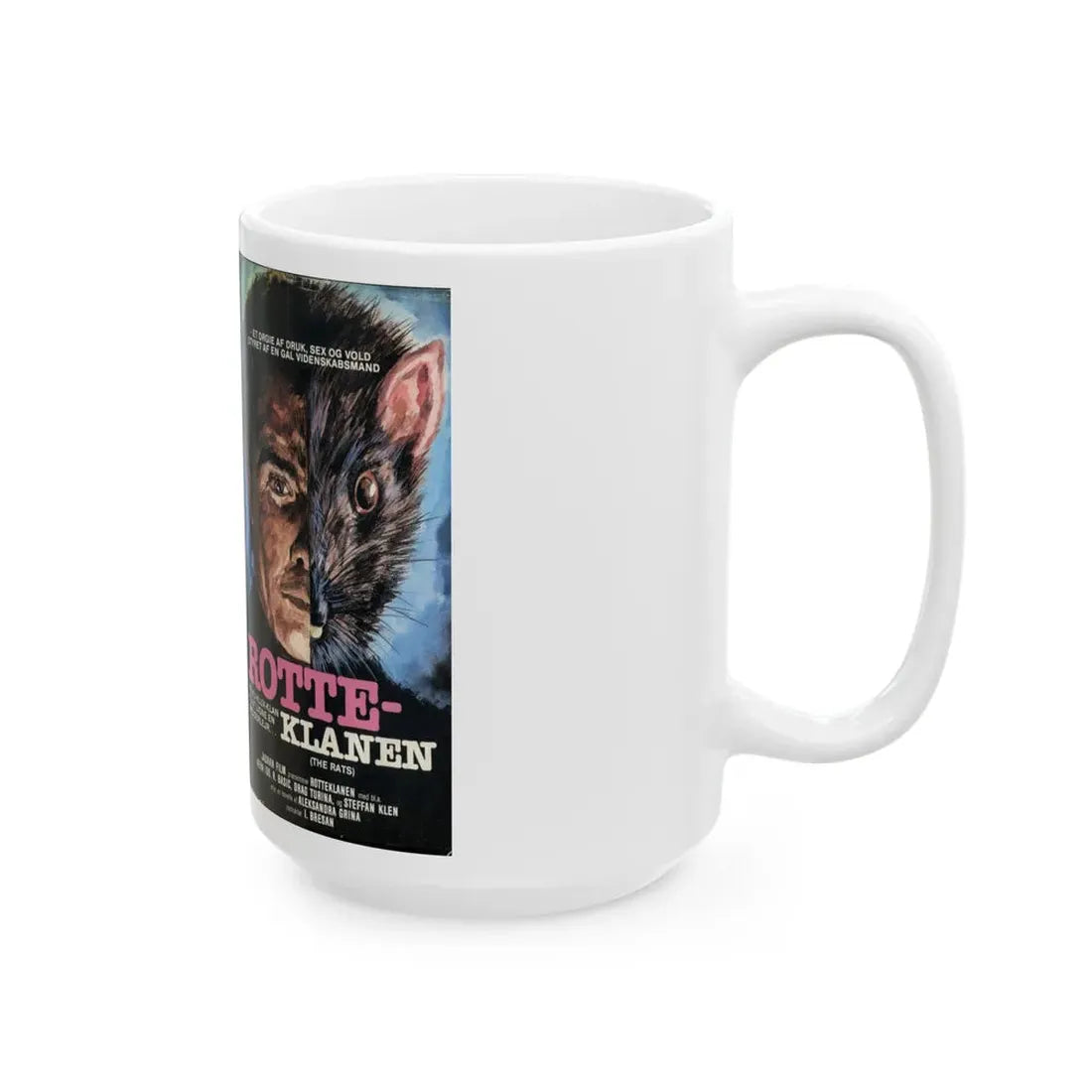 THE RATS (VHS COVER) - White Coffee Mug - Go Mug Yourself