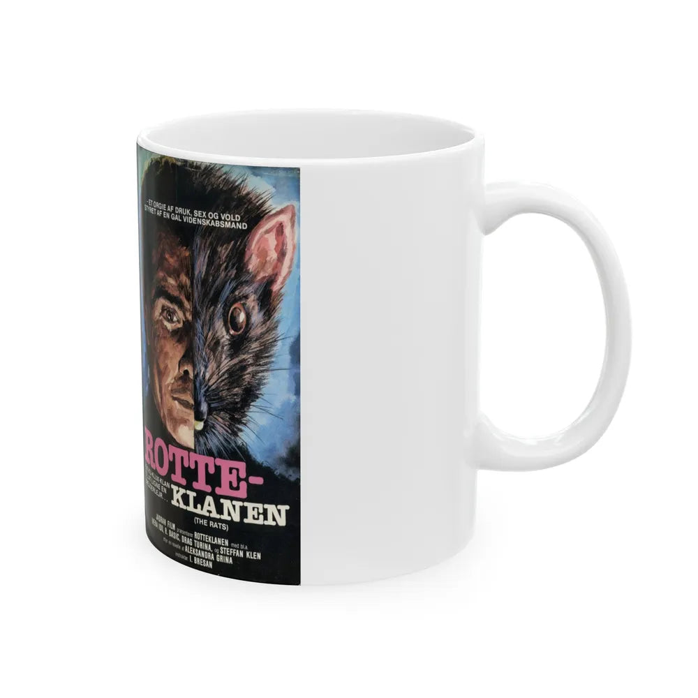 THE RATS (VHS COVER) - White Coffee Mug-Go Mug Yourself