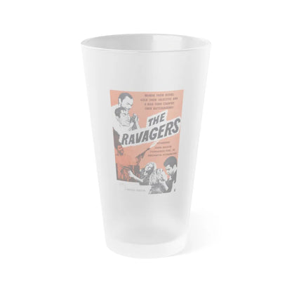 THE RAVAGERS 1979 Movie Poster - Frosted Pint Glass 16oz-Go Mug Yourself