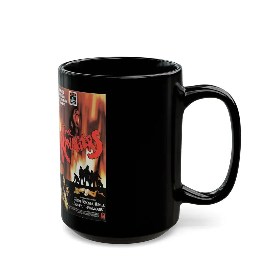 THE RAVAGERS (VHS COVER) - Black Coffee Mug - Go Mug Yourself