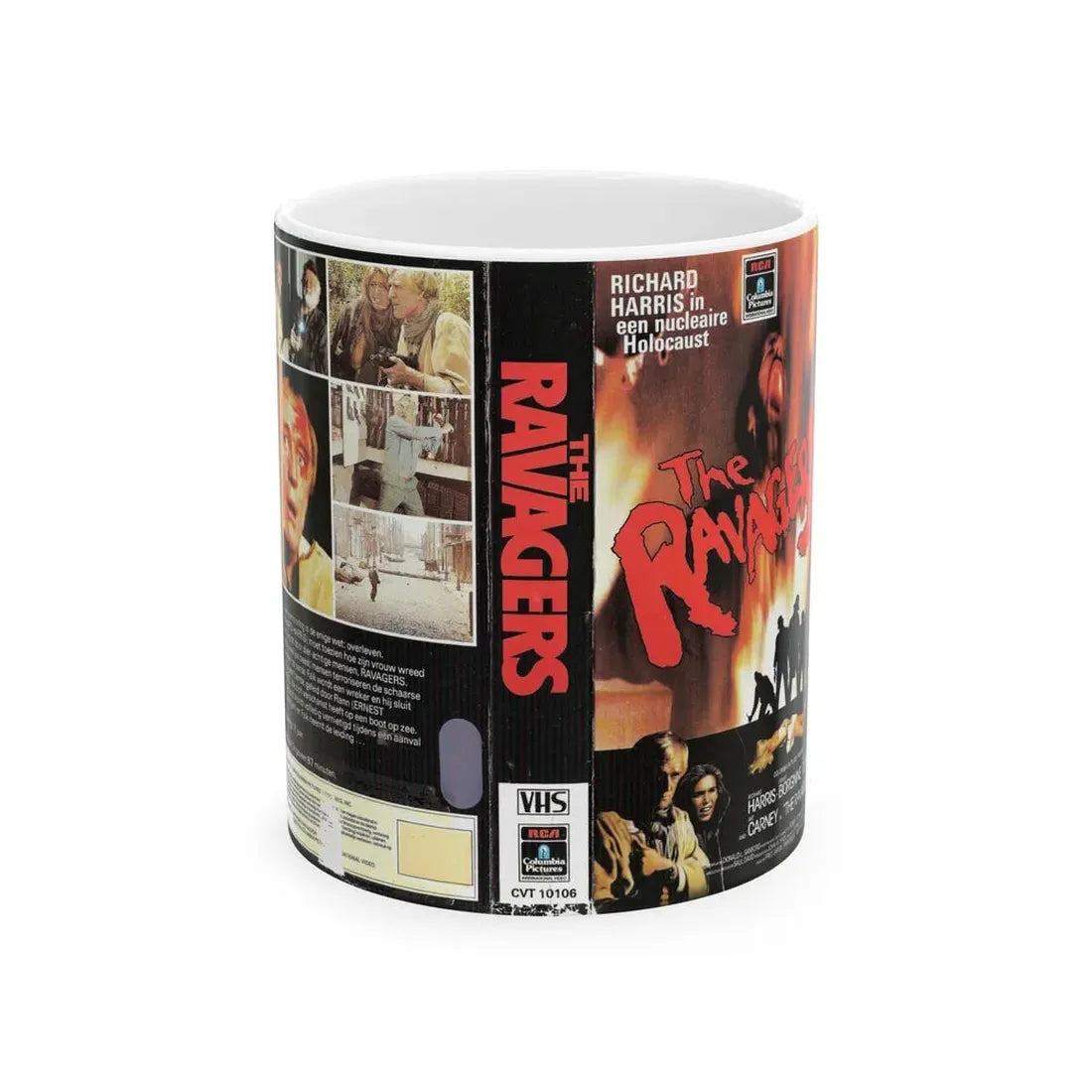 THE RAVAGERS (VHS COVER) - White Coffee Mug 11oz - Go Mug Yourself