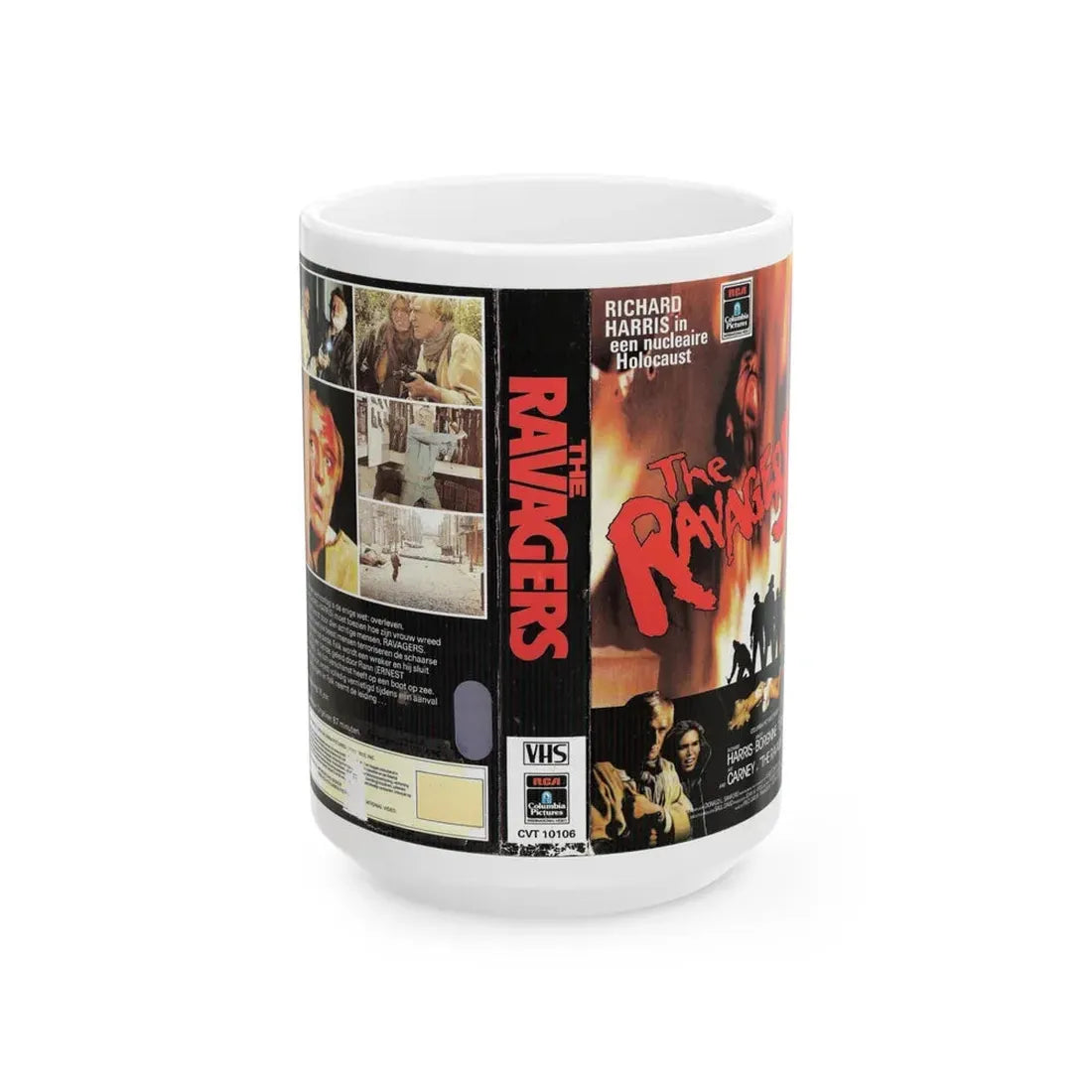 THE RAVAGERS (VHS COVER) - White Coffee Mug 15oz - Go Mug Yourself