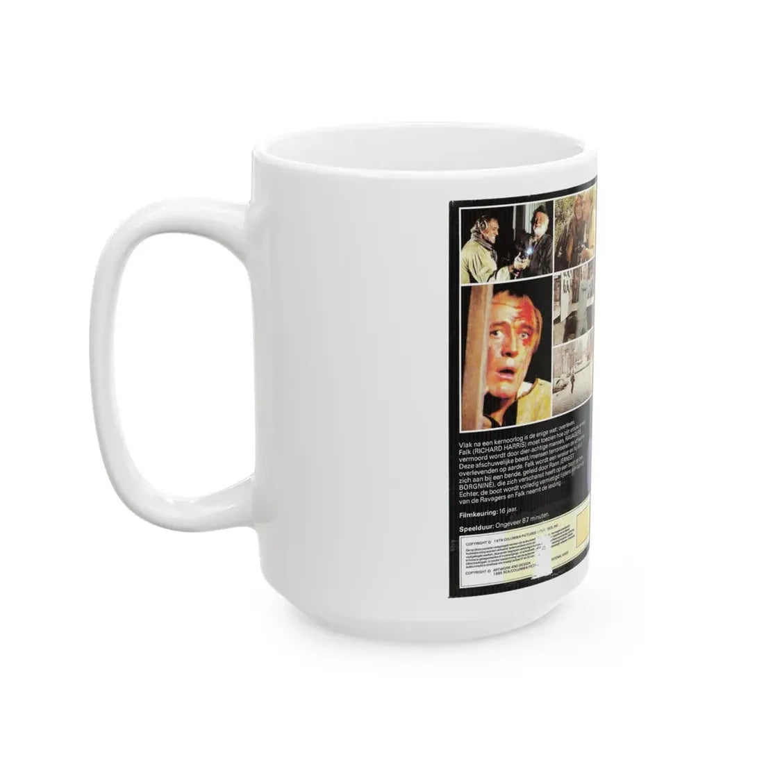 THE RAVAGERS (VHS COVER) - White Coffee Mug - Go Mug Yourself