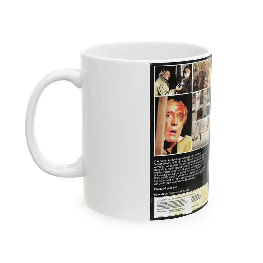 THE RAVAGERS (VHS COVER) - White Coffee Mug - Go Mug Yourself