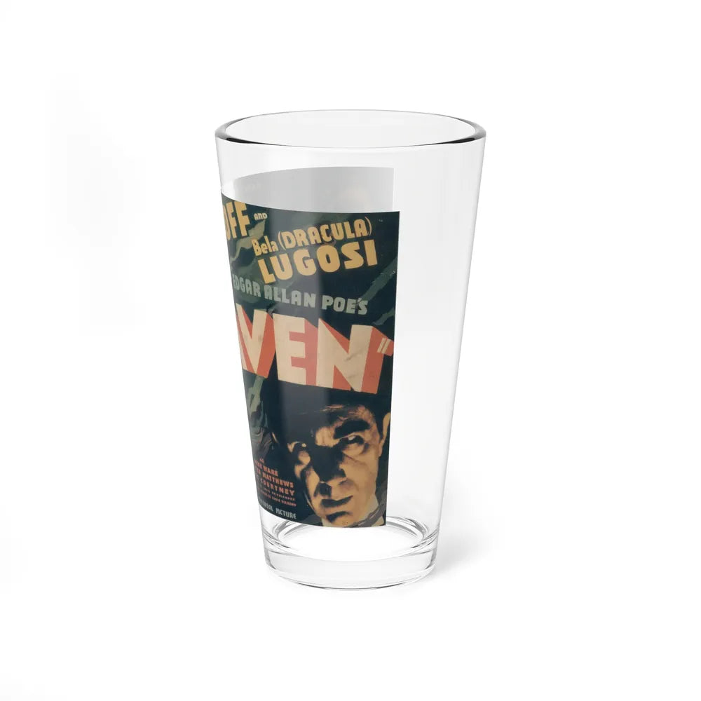 THE RAVEN 1935 Movie Poster - Pint Glass 16oz-Go Mug Yourself