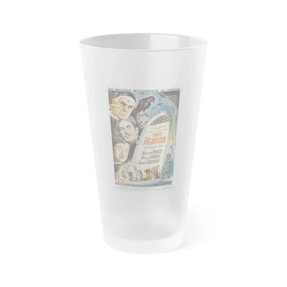 THE RAVEN (3) 1935 Movie Poster - Frosted Pint Glass 16oz Default Title - Go Mug Yourself