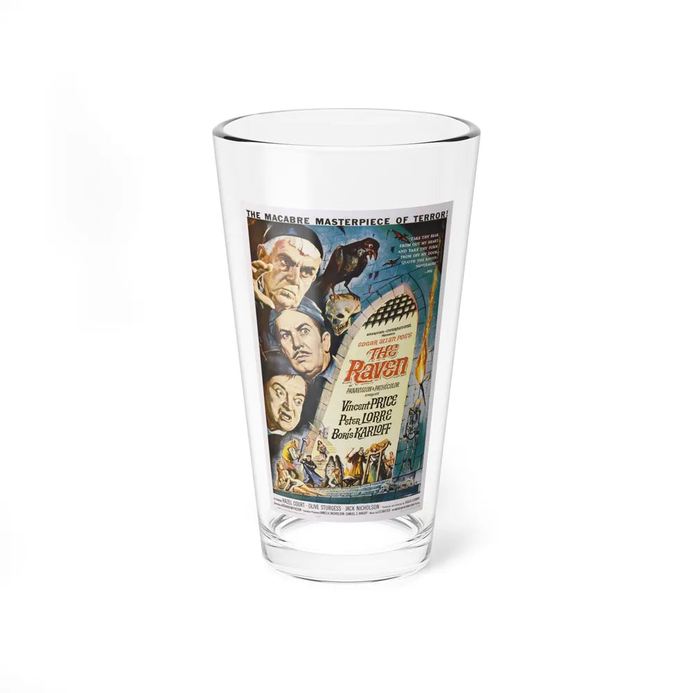 THE RAVEN (3) 1935 Movie Poster - Pint Glass 16oz-16oz-Go Mug Yourself