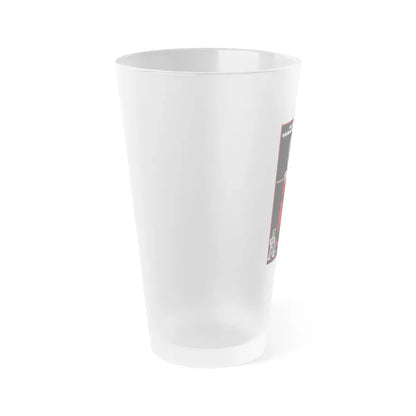THE REAL BRUCE LEE 1977 Movie Poster - Frosted Pint Glass 16oz - Go Mug Yourself