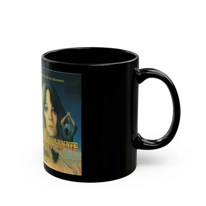 THE REINCARNATE (VHS COVER) - Black Coffee Mug-Go Mug Yourself