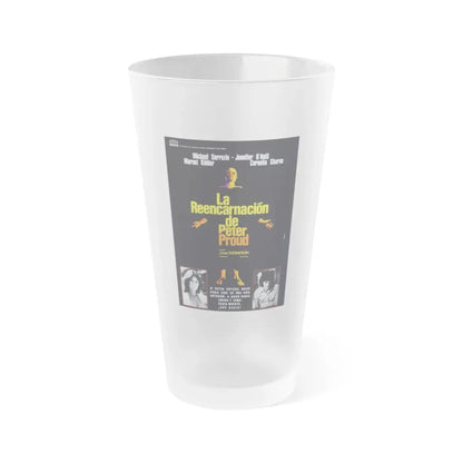 THE REINCARNATION OF PETER PROUD (2) 1975 Movie Poster - Frosted Pint Glass 16oz Default Title - Go Mug Yourself