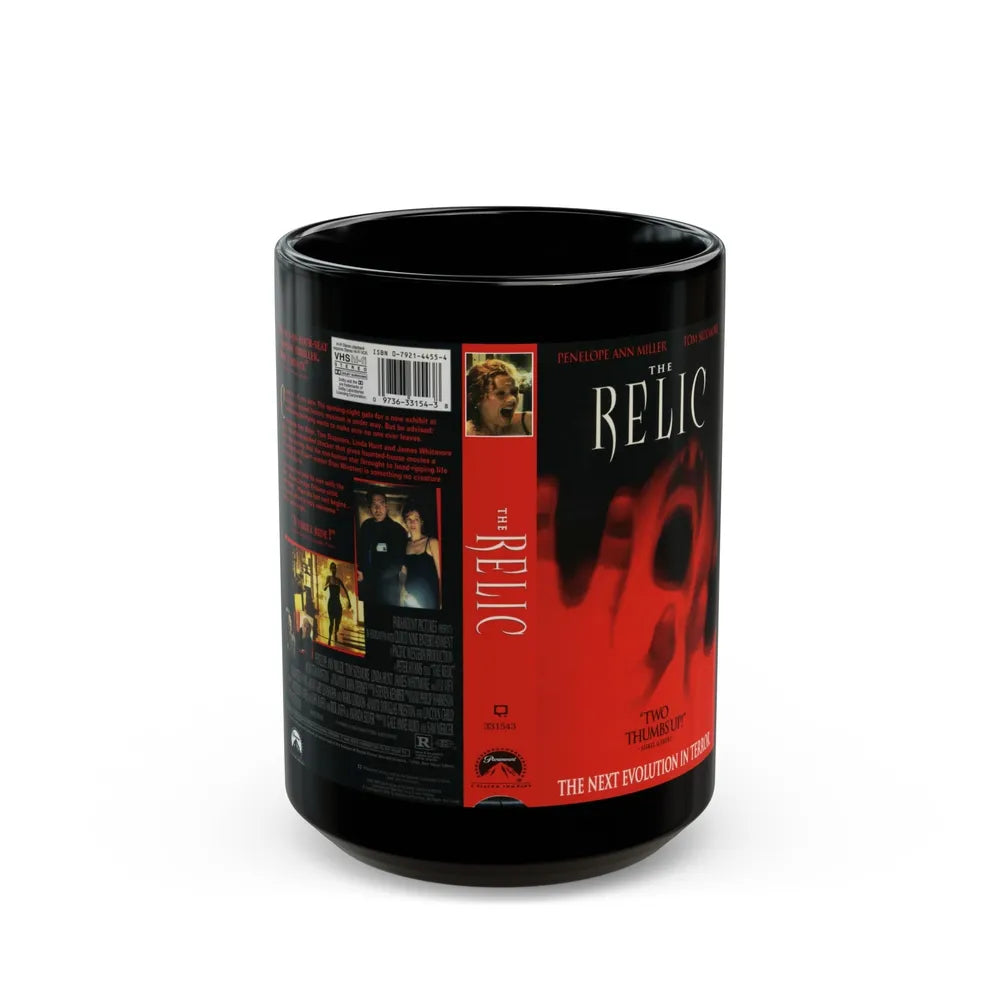 THE RELIC (VHS COVER) - Black Coffee Mug-15oz-Go Mug Yourself