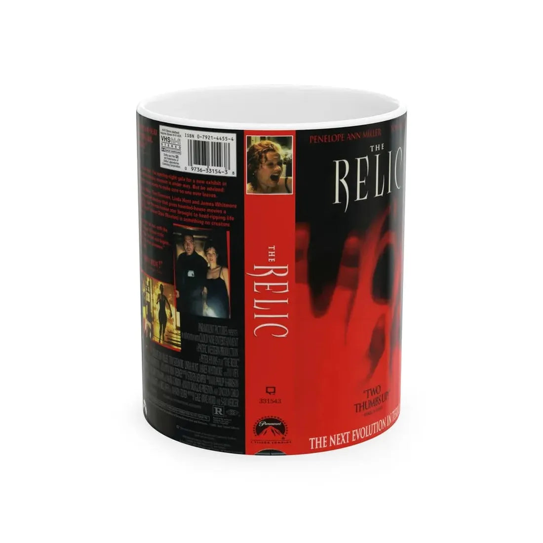 THE RELIC (VHS COVER) - White Coffee Mug 11oz - Go Mug Yourself