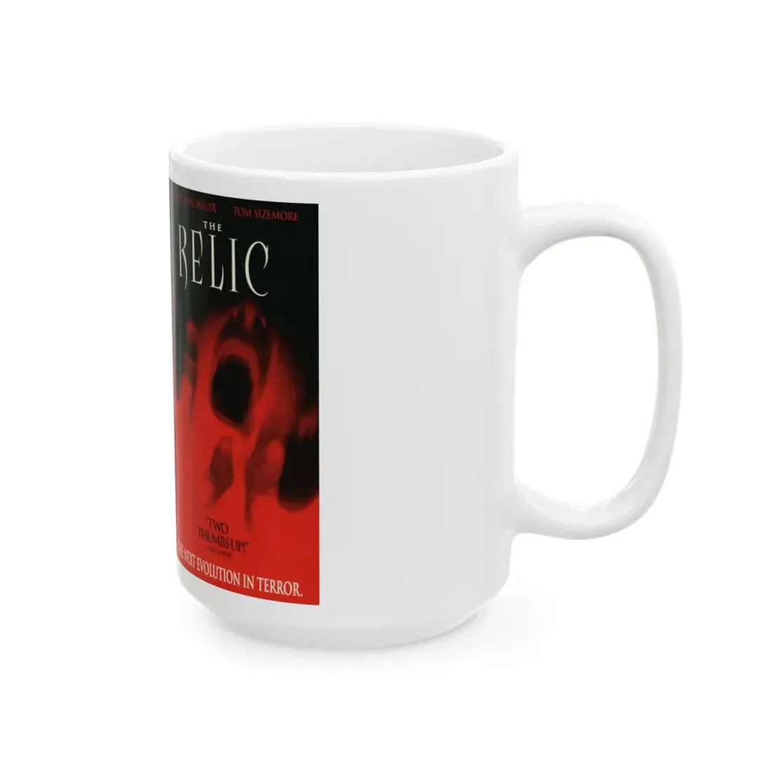 THE RELIC (VHS COVER) - White Coffee Mug - Go Mug Yourself