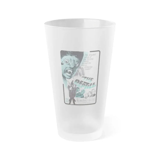 THE REPTILE 1966 Movie Poster - Frosted Pint Glass 16oz Default Title - Go Mug Yourself