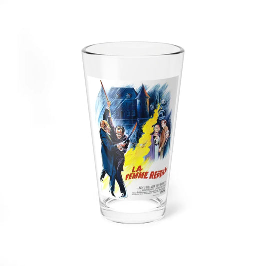 THE REPTILE (FRENCH) 2 1966 Movie Poster - Pint Glass 16oz-16oz-Go Mug Yourself