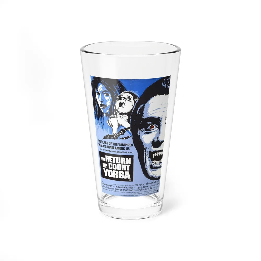 THE RETURN OF COUNT YORGA (2) 1971 Movie Poster - Pint Glass 16oz-16oz-Go Mug Yourself