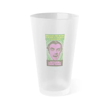 THE RETURN OF COUNT YORGA (3) 1971 Movie Poster - Frosted Pint Glass 16oz Default Title - Go Mug Yourself