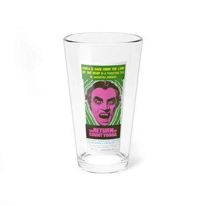 THE RETURN OF COUNT YORGA (3) 1971 Movie Poster - Pint Glass 16oz-16oz-Go Mug Yourself