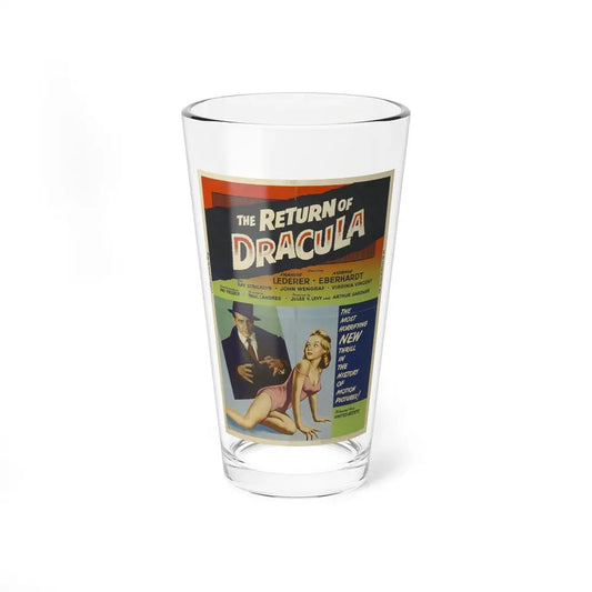THE RETURN OF DRACULA (2) 1958 Movie Poster - Pint Glass 16oz 16oz - Go Mug Yourself
