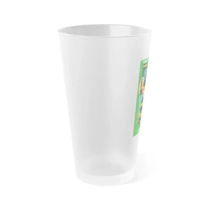 THE RETURN OF SWAMP THING 1989 Movie Poster - Frosted Pint Glass 16oz - Go Mug Yourself