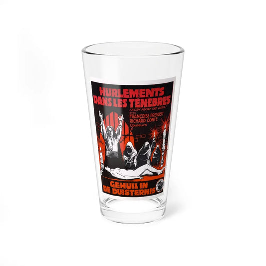 THE RETURN OF THE EXORCIST (BELGIAN) 1975 Movie Poster - Pint Glass 16oz-16oz-Go Mug Yourself