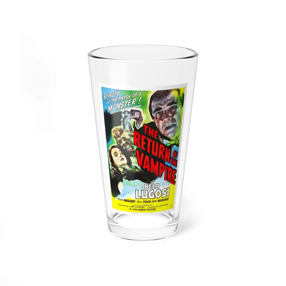 THE RETURN OF THE VAMPIRE (3) 1943 Movie Poster - Pint Glass 16oz-16oz-Go Mug Yourself