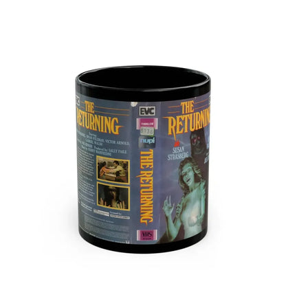 THE RETURNING (VHS COVER) - Black Coffee Mug 11oz - Go Mug Yourself