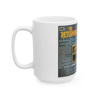 THE RETURNING (VHS COVER) - White Coffee Mug - Go Mug Yourself