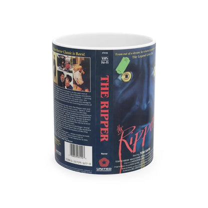 THE RIPPER (VHS COVER) - White Coffee Mug-11oz-Go Mug Yourself