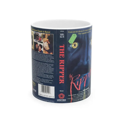 THE RIPPER (VHS COVER) - White Coffee Mug 11oz - Go Mug Yourself