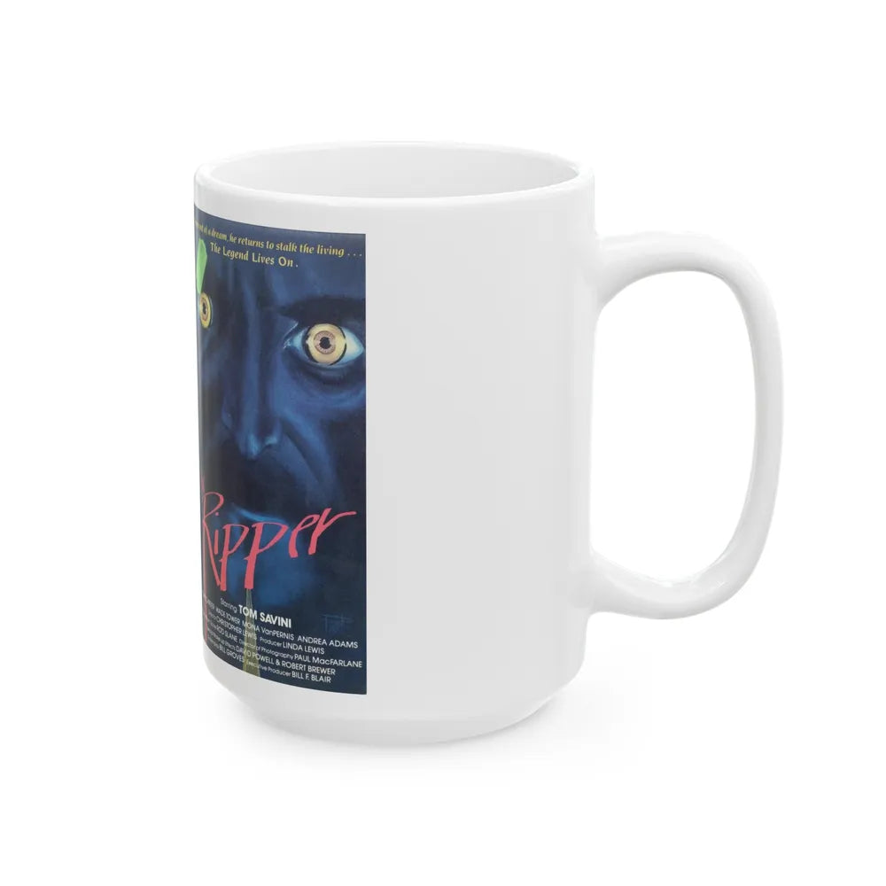 THE RIPPER (VHS COVER) - White Coffee Mug-Go Mug Yourself