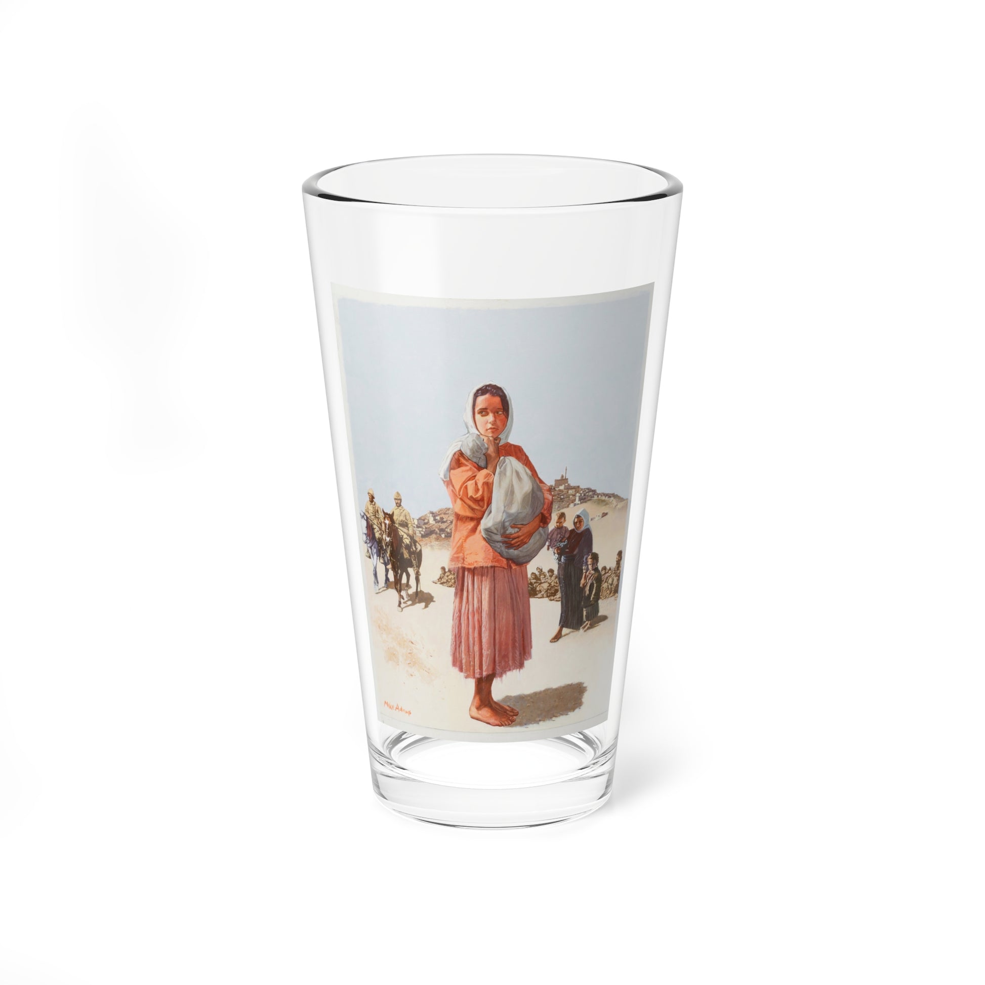 The Road from Home, Paperback Cover (Mondadori, 1993) - Pint Glass 16oz-16oz-Go Mug Yourself