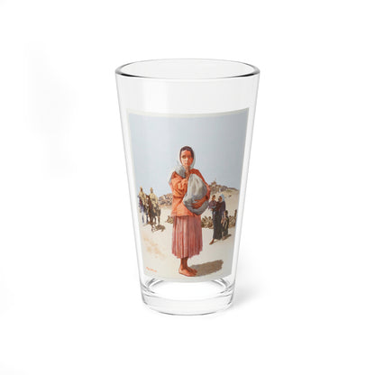 The Road from Home, Paperback Cover (Mondadori, 1993) - Pint Glass 16oz-16oz-Go Mug Yourself