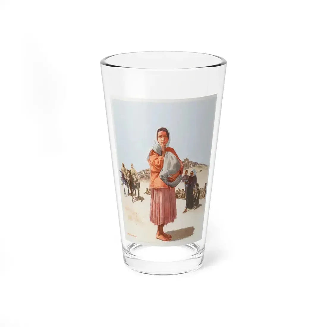 The Road from Home, Paperback Cover (Mondadori, 1993) - Pint Glass 16oz 16oz - Go Mug Yourself