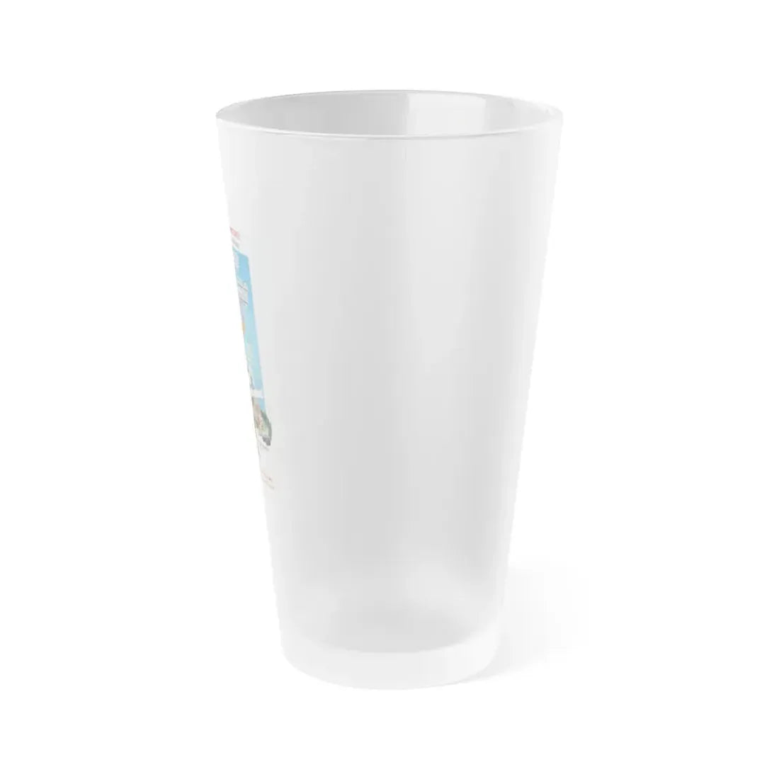 THE ROAD HUSTLERS 1968 Movie Poster - Frosted Pint Glass 16oz - Go Mug Yourself